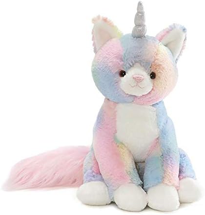 GUND Shimmer Caticorn Plush Stuffed Unicorn Cat, 9″, Multicolor