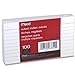 Mead 3 x 5-Inch Index Cards, Ruled, 100 Count, White (63350) Pack Of 2