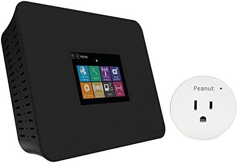 Securifi Almond + Smart Home Wifi System Router (ALMP-BLK-US) with Securifi Smart Peanut Plug for Android and iOS