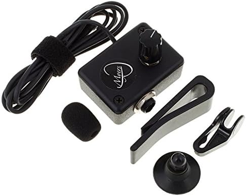 Myers Pickups The Feather-2 Accordion Pickup with 2 Flexible Micro-Gooseneck Mics, Black - Image 4