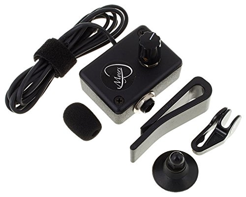 Myers Pickups The Feather-2 Concertina Microphones with 2 Flexible Micro-Goosenecks