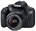 Canon EOS 2000D (Rebel T7) DSLR Camera with EF-S 18-55mm f/3.5-5.6 DC III Lens & Deluxe Accessory Bundle – Includes: 2x SanDisk Ultra 32GB SDHC Memory Card, Extended Life Battery, Carrying Case & MOREthumb 1