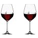 Italian Red Wine Glasses - Shark Wine Glasses with Shark Inside for Adults,Creative Goblet Glass,Lead-Free Crystal Clear Wine Glasses,High-end Flutes Glass Perfect for Homes/Bars/Party (2 PCS)