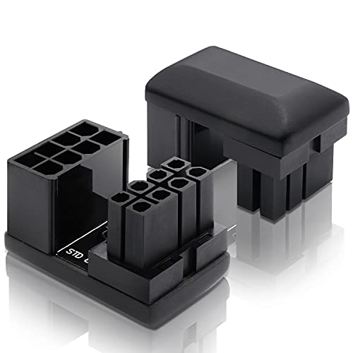 EZDIY-FAB GPU VGA PCIE 8 Pin U Turn 180 Degree