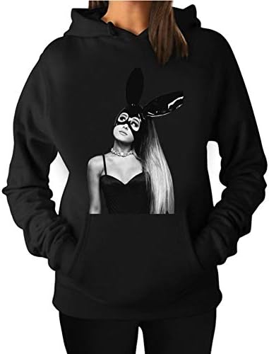 QianQi Women's Ariana Grande A Capella of Dangerous Hoodie Casual Hoodie