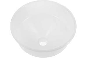 NIYANGLE Large Wide Mouth Funnel for Beverage and Oil Transfer Heavy Wall Plastic Kitchen Funnel 10-Inch