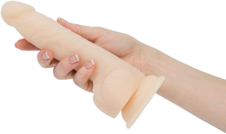 BMS Rotating and Vibrating Dong Flesh 7.5in, Skin-coloured - Image 4