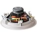 250W 3-Way 10″ in-Ceiling Speaker with Pivoting Tweeter and Midrange, Metal and Cloth Grillsthumb 3