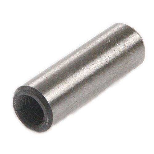 Atoplee High Carbon Steel Cylindrical Threaded Dowel Pins Locating Pins 20/25/30/35/40/45mm [M820, 10pcs] â€¦