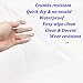 4 Pcs Thick Clear Placemats Wipe Clean Plastic Placemats Set of 4 Placemat for Kitchen Dinner Table Place Mats Dining Placemats Plastic Waterproof, Wipeable