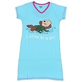 Lazy One I Otter Be in Bed Nightshirt for Women