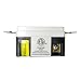 GFCI Wall Outlet -SECKATECH 15 Amp 125 Volt Tamper-Resistant Receptacle with Indicator Light,2 Nylon Wallplates, Screws,White. (1 PACK)