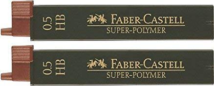 Faber Castell Super Polymer Leads 0.5HB Twin Pack