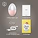 VAVA VA-HP008 Night Lights for Kids, Baby Night light with Free Stickers, Eye Caring LED Nursery Lamp, Safe ABS+PC, Adjustable Brightness and Warm White/ Cool White Color, 80 hours Runtime - Pink