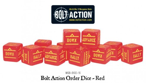 Bolt Action Orders Dice
