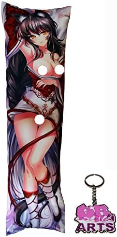 GB Arts League of Legends Ahri UNC Two-Way Tricot 150cm x 50cm Pillowcase