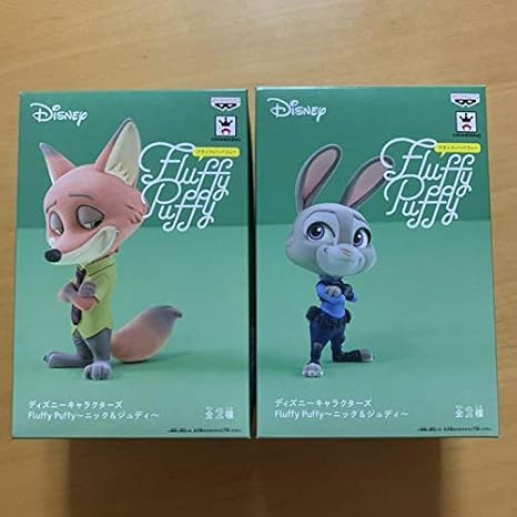Amazon Fluffy Puff ニック ジュディ ズートピア フィギュア フィギュア ドール 通販