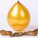Gold Pearlized Latex Balloons - 12