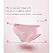 GEPAI 5 PCS Women's Under Bump Cotton Maternity Panties Healthy Underwear, Multi Pack