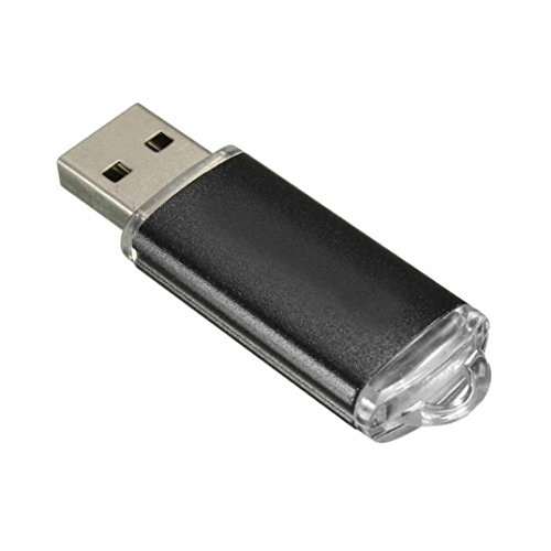 MChoice 4GB USB 2.0 Metal Flash Memory Stick Storage Thumb U Disk (Black)
