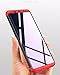 ATRAING Galaxy S9 Case, 3 in 1 Ultra-Thin PC Hard Case Cover for Samsung Galaxy S9 (Red+Black+Red)