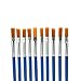 10 Pcs/Set Paint Brush Set Nylon Blue Brush Kid Watercolor Drawing Painting By Team-Management