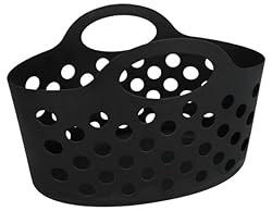 Basket with Handles 3 count Plastic Oval Carry