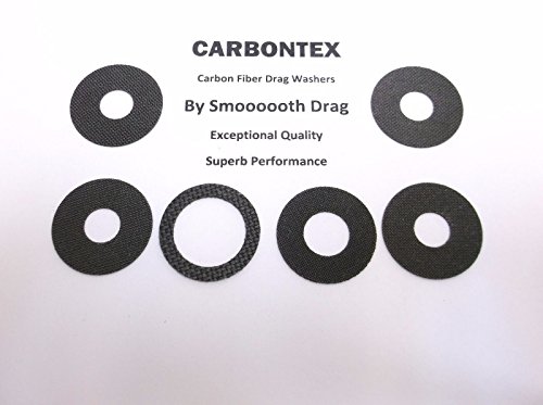 ABU GARCIA REEL PART - 7000i 16-00 AMB - (6) Carbontex Drag Washers #SDA206