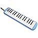 ammoon Melodica 32 Keys Piano Instrument with Carry Case for Music Lovers Beginners Kids - Blue