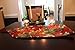 Tache Thanksgiving Leaves Table Runner 90 Inch Long Fall Foliage Vintage Harvest Seasonal Holiday Décor Kitchen Dining Tapestry Woven, 13 x 90 Inches
