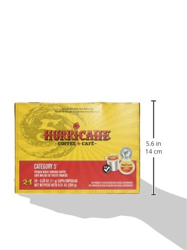 HURRICANE COFFEE, CATEGORY 5, 24 COUNT, 9.31 OZ