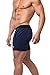 Jed North Men's Workout Gym Sweat Shorts Bodybuilding Running Shorts Blue