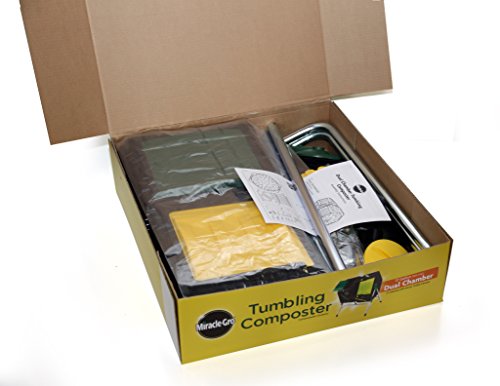 Miracle-Gro DC270MG DC140 Dual Chamber Tumbling Composter