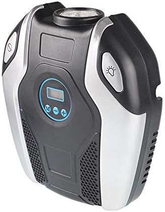 車用空気入れ エアコンプレッサー エアーコンプレッサーポンプ12v Dcカー自転車やその他inflatabl用デジタルディスプレイ付きポータブル 自動車タイヤポンプ Color Black Size x18x7 5cm Ospacp Org Ar