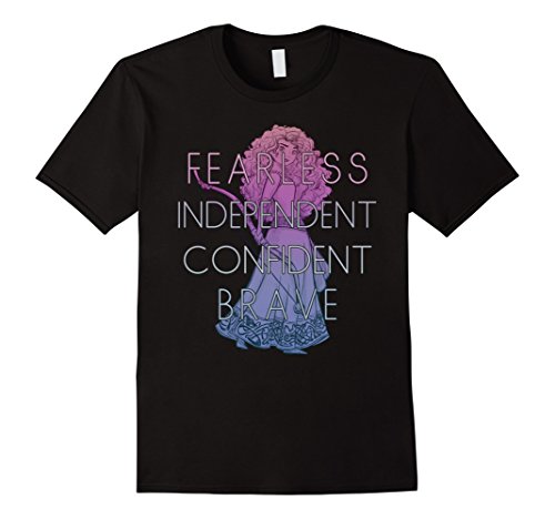 Disney Brave Merida Fearless Independant Confident T-Shirt T-ShirtOEKO-TEX STANDARD 100