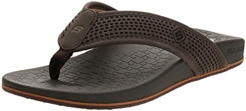 skechers men's pelem emiro flip flop