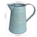 HyFanStr Shabby Chic Rustic Style Metal Jug Pitcher Flower Vase Can