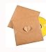 Retro Love CD DVD Kraft Paper Sleeves Envelope from Ocharzy (100 Pack, A)
