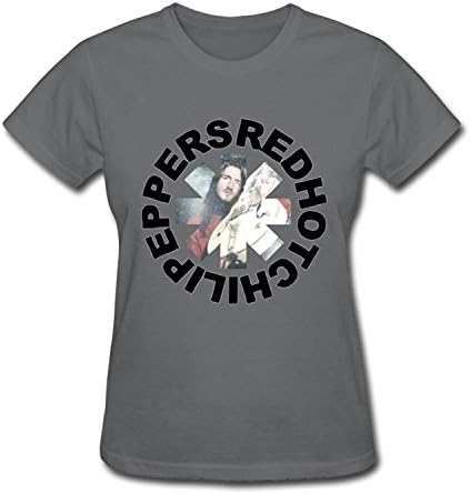 Zelura Women's John Frusciante T-shirts DeepHeather XXL