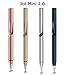 Adonit Jot Mini Fine Point Precision Stylus, Compatible with iPad, iPhone, Android, Kindle, Samsung, and Windows Phones - Silver (Previous Generation)