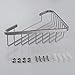 Ouddy Bathroom Corner Tub & Shower Caddy Basket, X-Pure