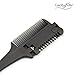 LuckyFine Double Sides Hair Razor Comb Cutter Cutting Thinning Shaper Haircut Grooming Men Women Hair Trimmer Hair Styling Tool