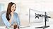 DoubleSight Dual Monitor Easy Stand, Universal Vesa Mount, Free Standing, Fully Adjustable Height, Tilt, Pivot, accomodates up to 27″ LED LCD Monitors, VESA Bracket 75mm & 100mm, (Model: DS-227STN)thumb 4