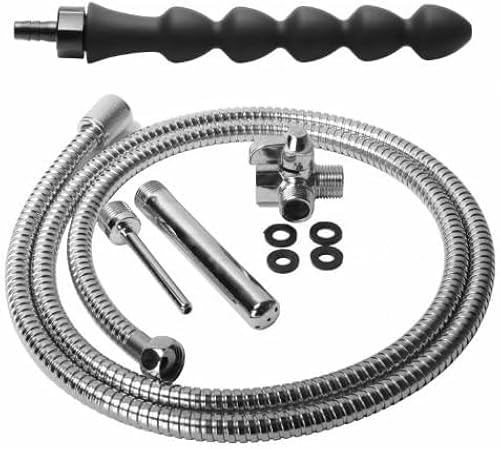 Cleanstream Hose Cleanstream Easy Flow Enema Kit for Cleansing with Silicone Shower ...