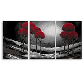 Abstract Cloud Tree Pictures Home Wall for Bedroom...