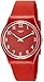 Swatch Originals Quartz Movement Red Dial Unisex Watch GR175