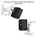 Blink XT Camera Wall Mount Bracket, 360 Degree Adjustable Wall Mount with Weather Proof Silicone Case Cover for Blink XT/XT2 Outdoor/Indoor Home Security System (White)
