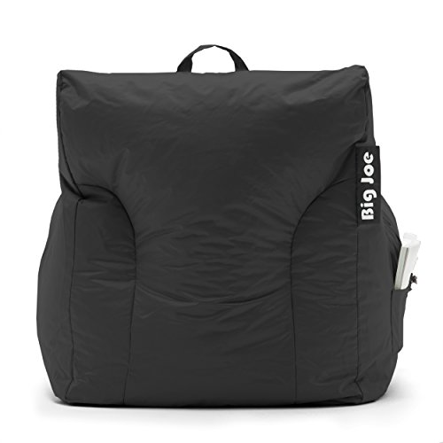 Big Joe Dorm Bean Bag Chair, Stretch Limo Black