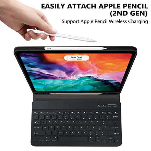 Keyboard Case for iPad Pro 12.9 2022 6th Generation / 2021 5th Gen / 2020 4th Gen / 2018 3rd Gen