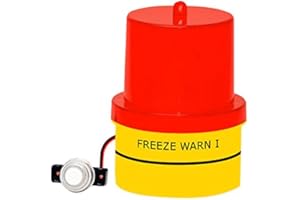 Freezing Temp Alert, Freeze Warn Light: FLASHES below 42°F